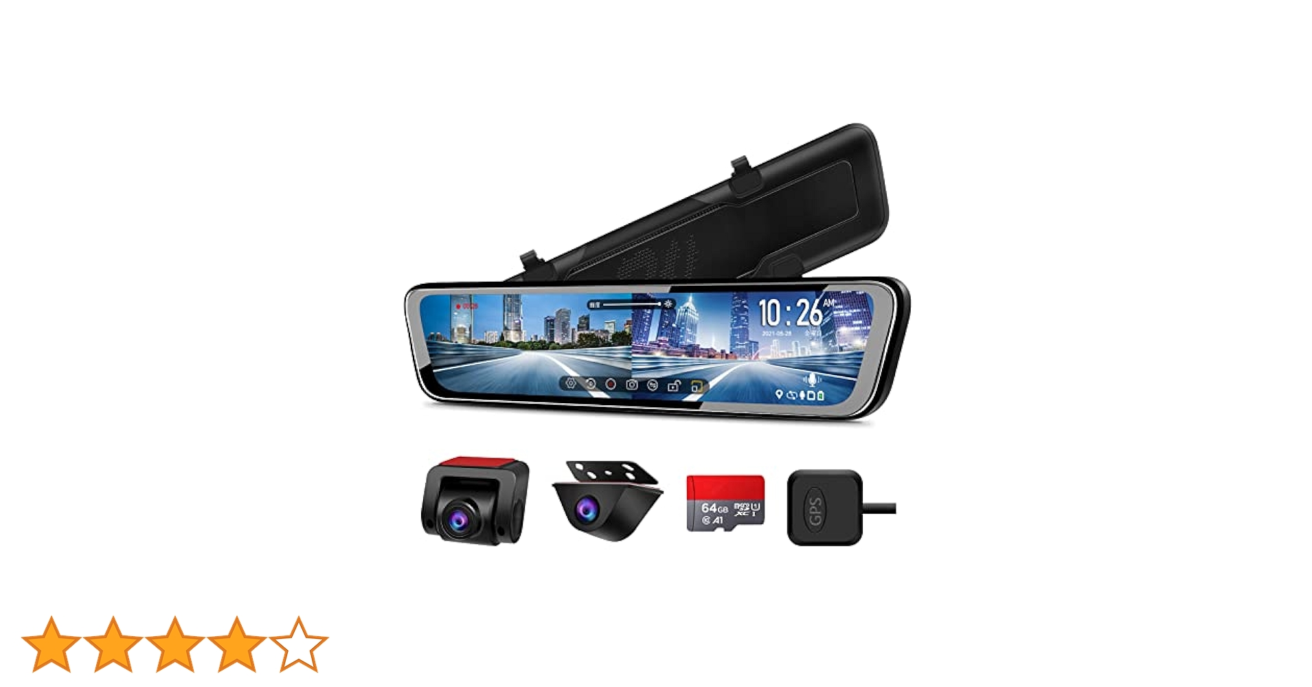 新品未使用 ドライブレコーダー ミラー型 前後 右側カメラ仕様 リヤカメラ Amazon.co.jp: ミラー型ドライブレコーダー 前後 バックカメラ